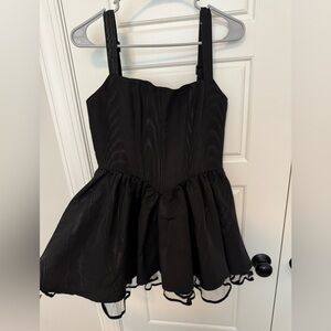 Sugar Thrillz Magic Moves Black Corset Dress